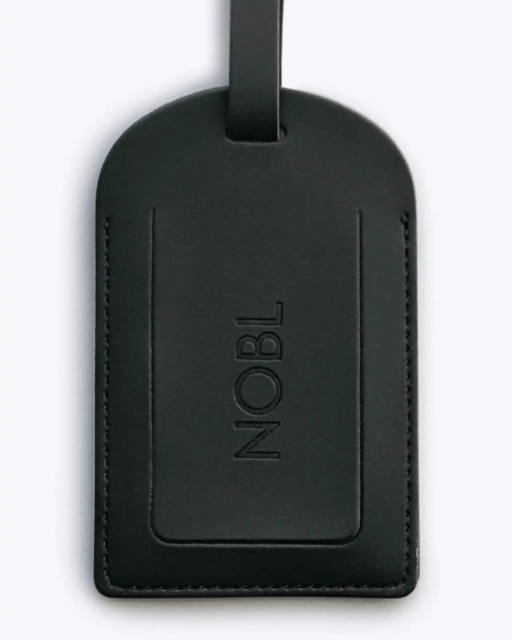 Leather Luggage Tag — Voyager Elite