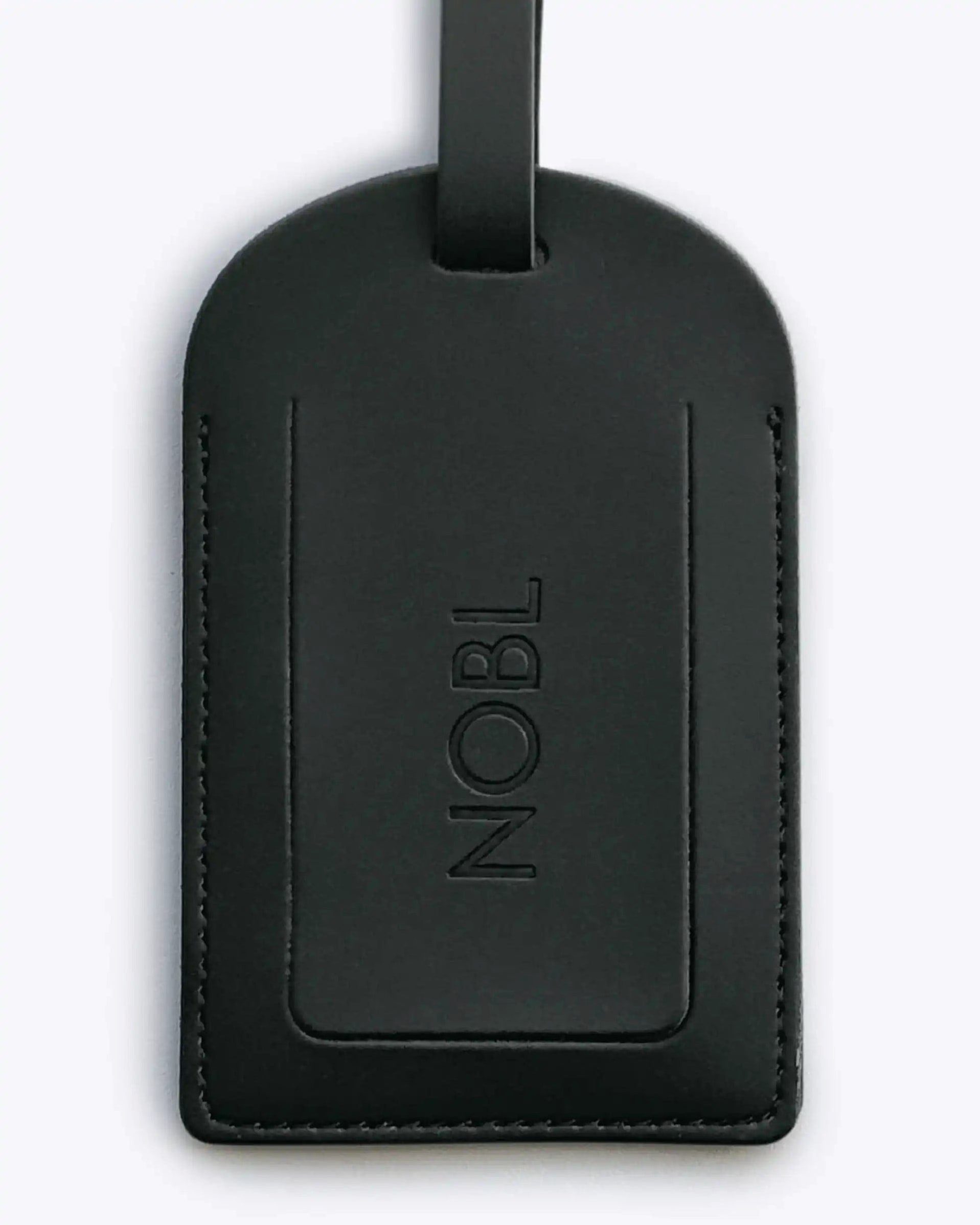 Leather Luggage Tag — Voyager Elite
