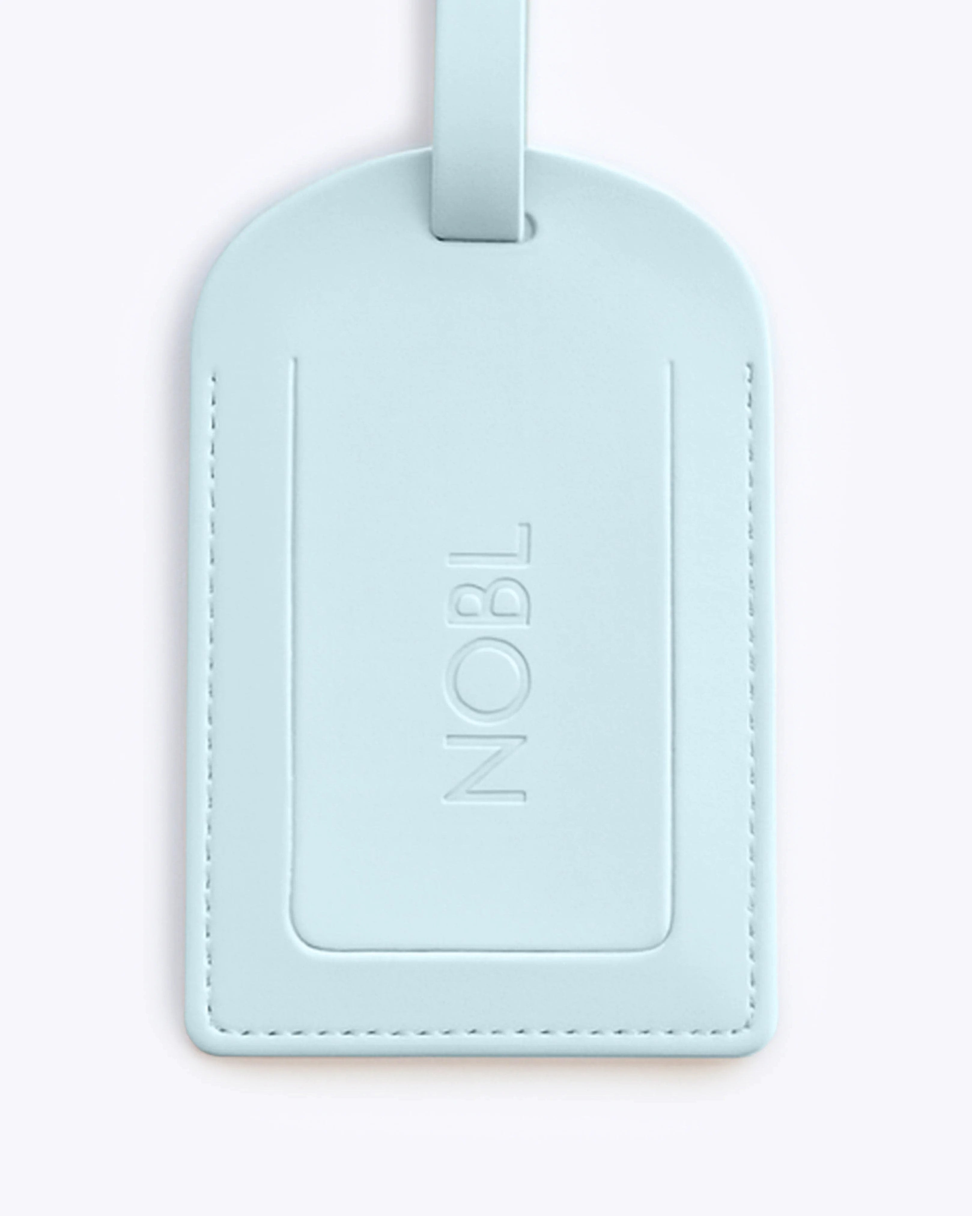 Leather Luggage Tag — Voyager Elite