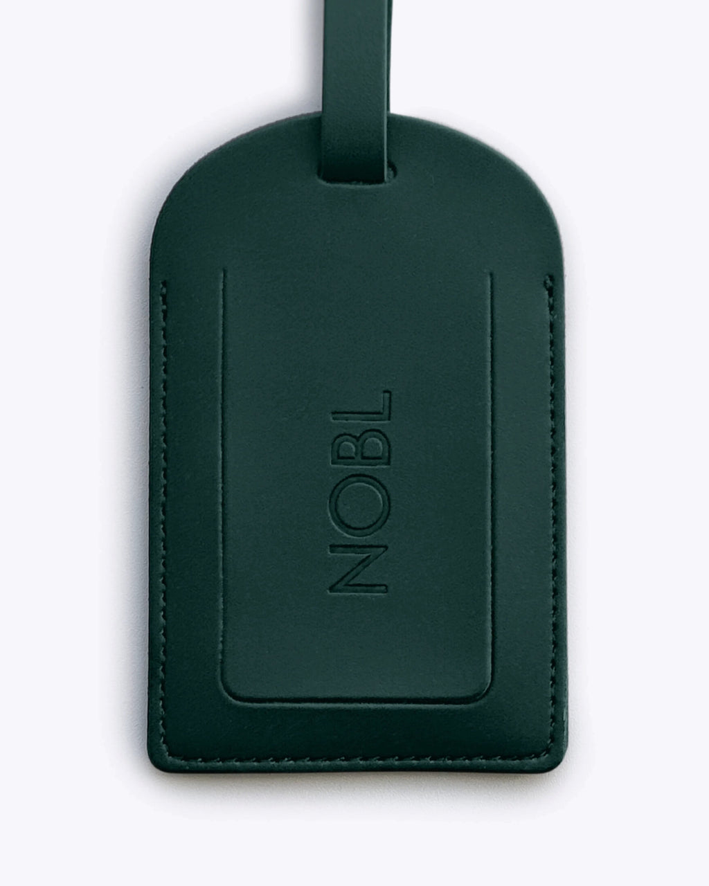Leather Luggage Tag — Voyager Elite