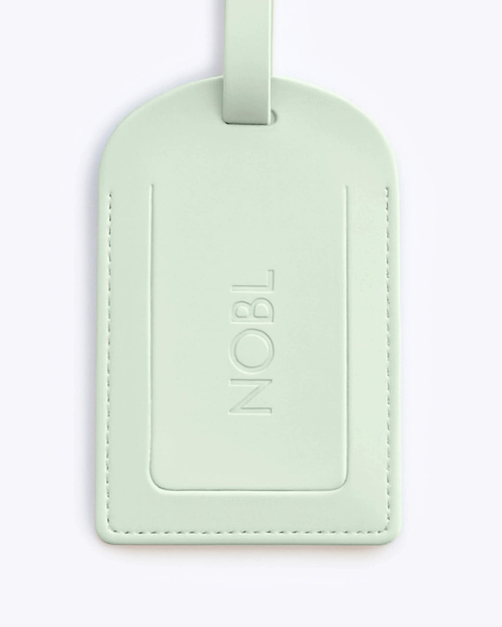 Leather Luggage Tag — Voyager Elite