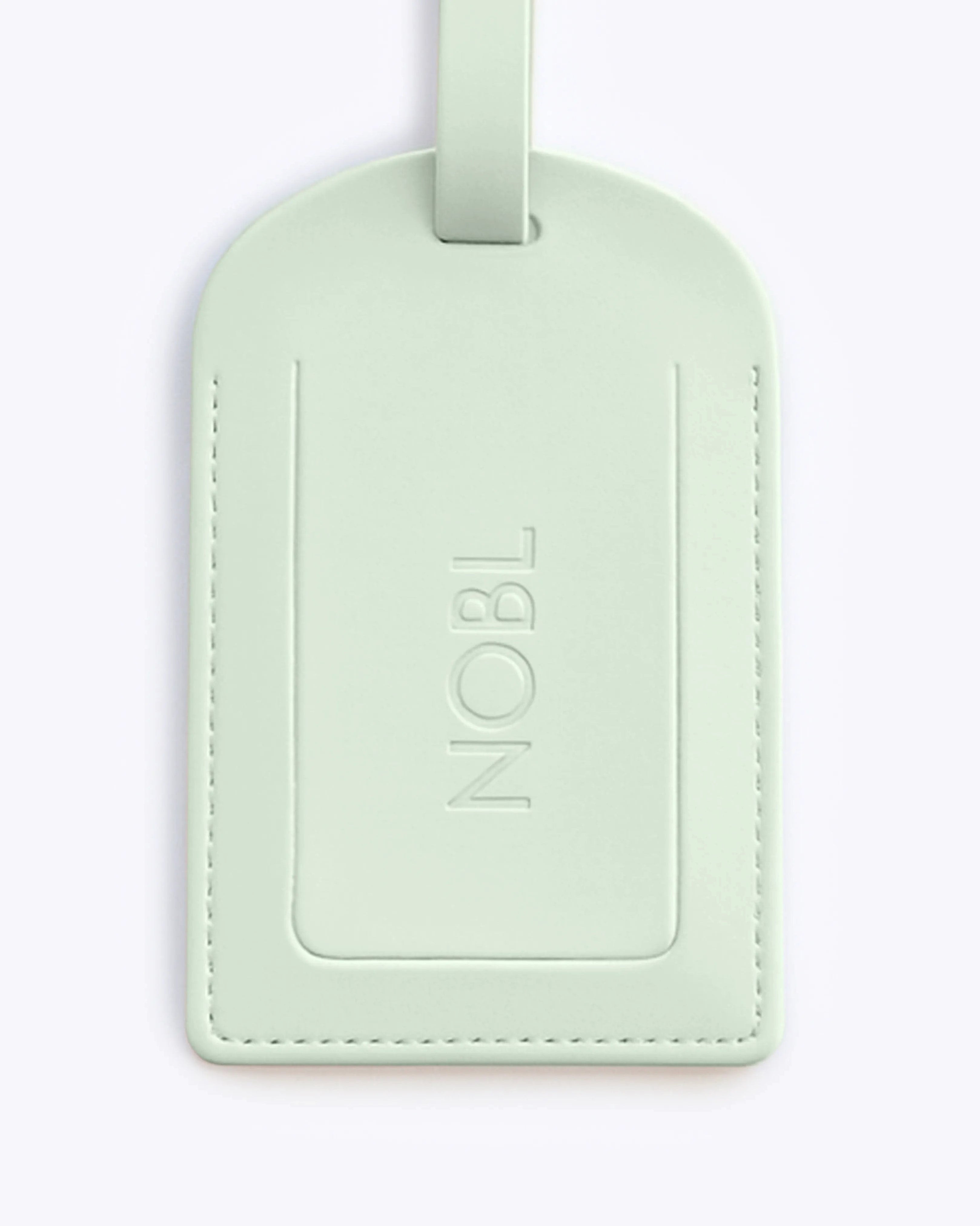 Leather Luggage Tag — Voyager Elite
