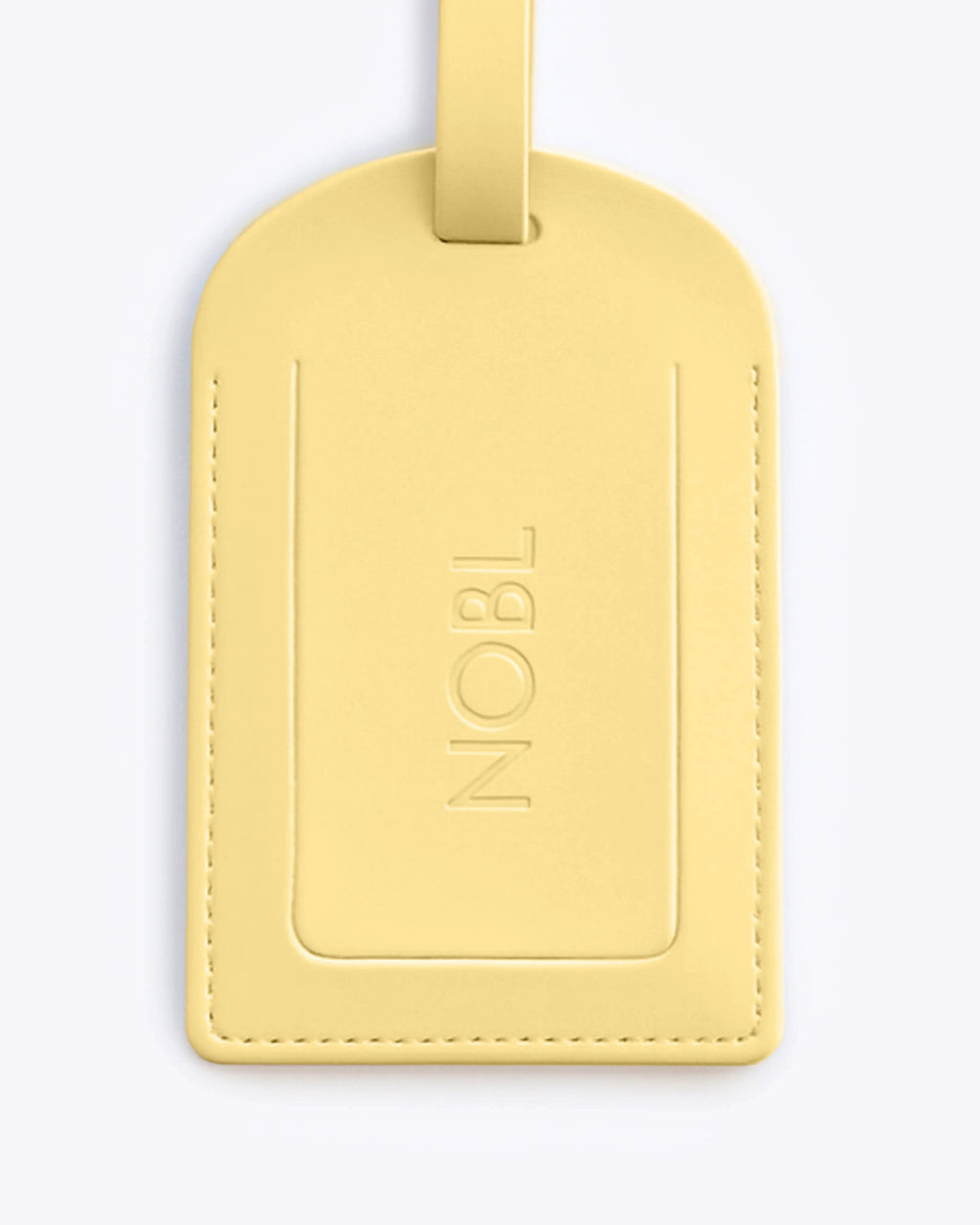 Leather Luggage Tag — Voyager Elite