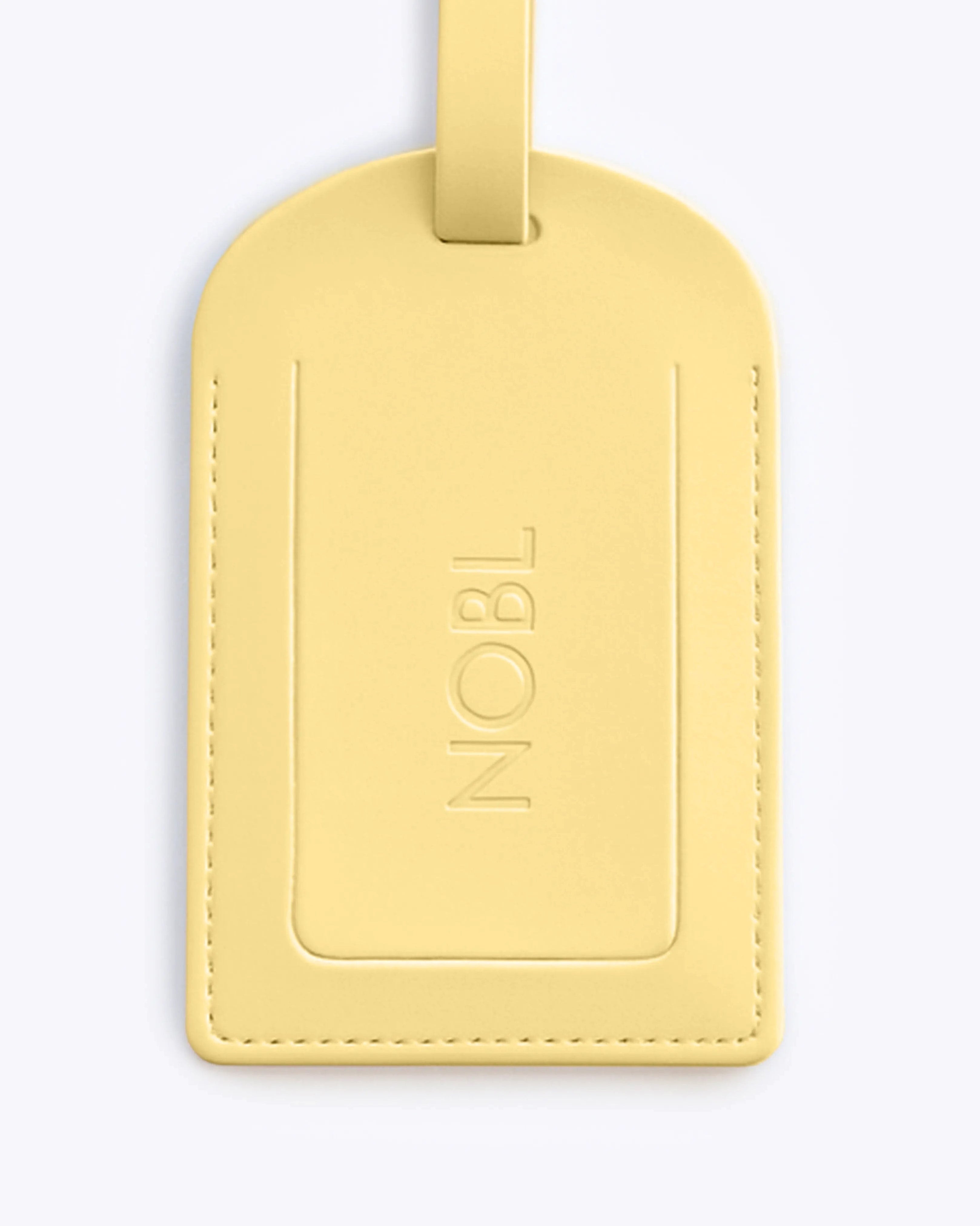 Leather Luggage Tag — Voyager Elite