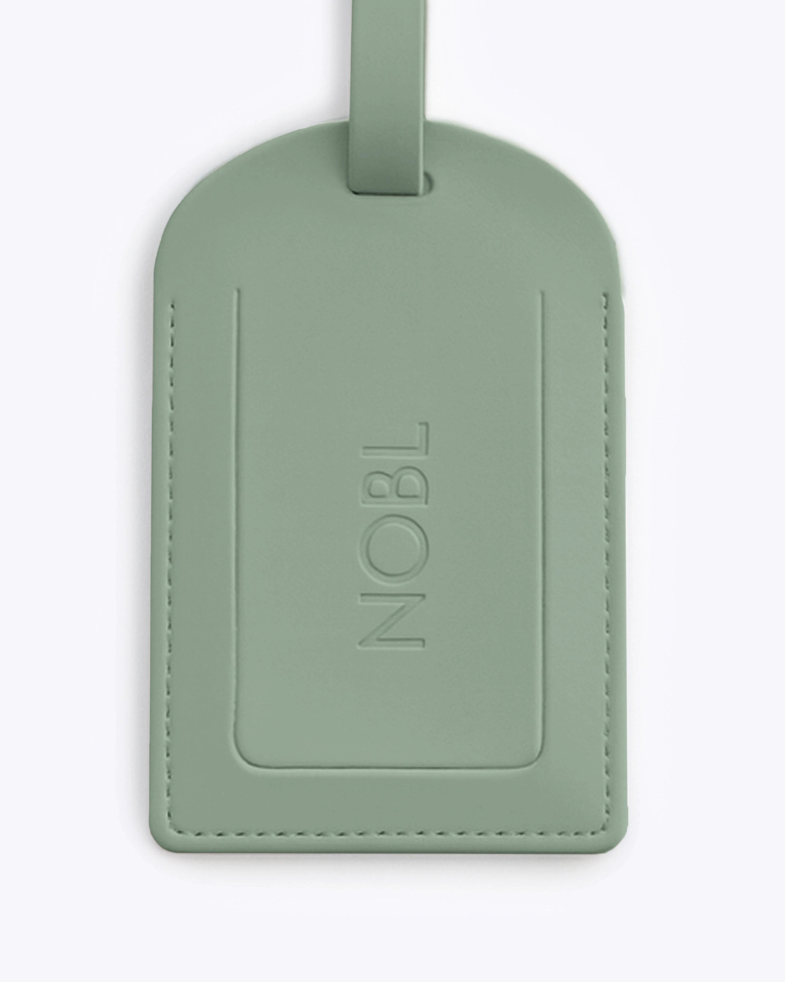 Leather Luggage Tag — Voyager Elite