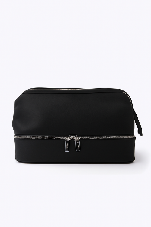 Vegan Leather Toiletry Bag